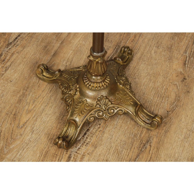 Vintage Brass Lyre Music Stand For Sale In Philadelphia - Image 6 of 12