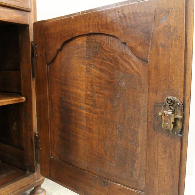 Brown Antique Louis XV Buffet in Walnut, 1700s For Sale - Image 8 of 16