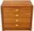 1970s 1970s Danish Mid-Century Modern Teak 4-Drawer Bachelor Chest of Drawer For Sale - Image 5 of 11