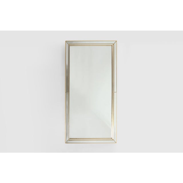 Mid-Century Modern Large Hollywood Regency Mirror by Deknudt, Belgium, 1980 For Sale - Image 3 of 14