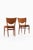 Vintage Dining Chairs in Leather and Teak by Finn Juhl, 1952, Set of 6 For Sale - Image 6 of 11