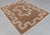 8x10Ft. Natural Brown Jute cream design Taureg Inspired Soumek Jute Hand Woven Rug For Sale - Image 11 of 12