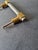 Modern 1990s Gold & Silver Cabinet Drawer Pull For Sale - Image 3 of 9