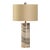 Chelsea House Gray Marble Column Lamp For Sale