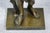 Metal Neoclassical Antique Victorian Bronze Statue Sculpture of Woman For Sale - Image 7 of 16