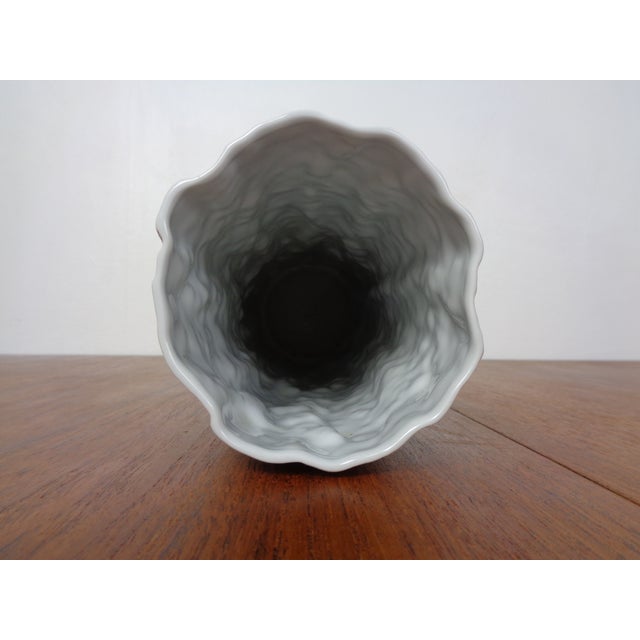 Op Art Silvana 4 Porcelain Vase by Bareuther, 1970s For Sale - Image 16 of 17
