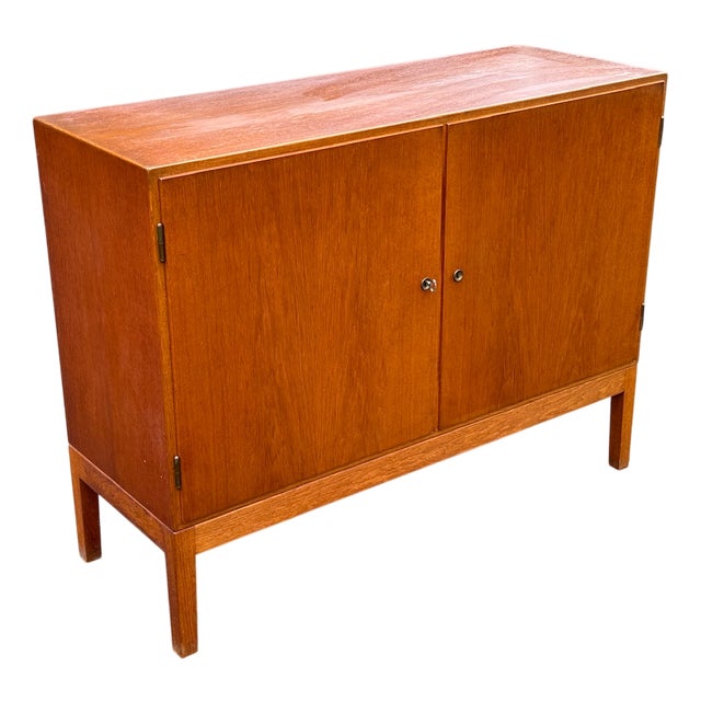 Mid-Century Danish Model 232 Teak & Oak Sideboard by Børge Mogensen for C.M. Madsen, 1960s For Sale