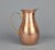 Vintage Hand Hammered Copper Pitcher With Brass Tone Handle For Sale - Image 4 of 8