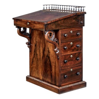 Early 19th Century Regency Davenport Writing Desk, 1820 For Sale