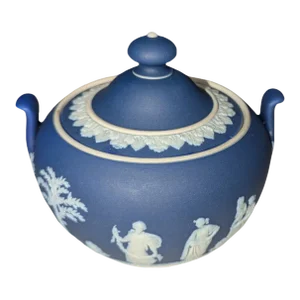 Late 19th Century Wedgwood Jasperware Sugar