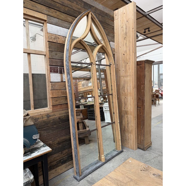 Late 19th Century Gothic Style Mirror For Sale - Image 12 of 12