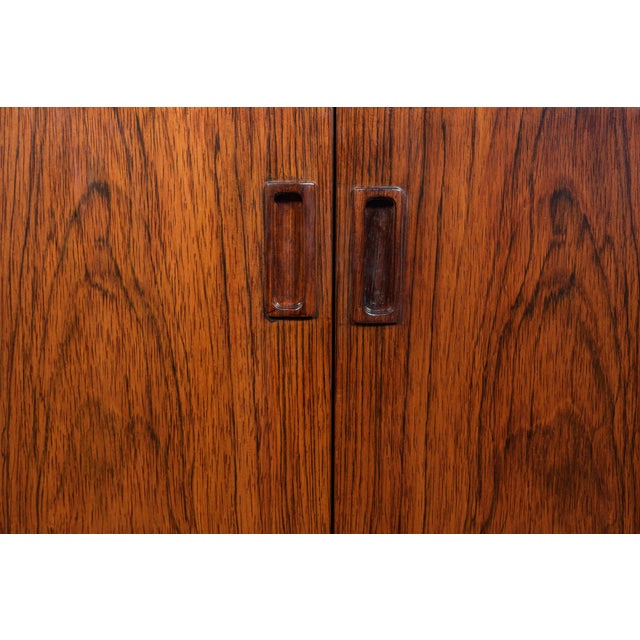 Small Mid-Century Modern Rosewood Sideboard from Lyby Møbelfabrik, 1960s For Sale - Image 12 of 15