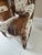 French Louis XIII Hunting Style Carved Walnut Armchair, Circa 1860 For Sale In Panama City, FL - Image 6 of 12