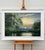 Green Water in the Lake District of England with Lush Trees by British Artist 1976 For Sale - Image 11 of 18