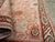 Salmon Galerie Shabab Collection Early 20th Century Handmade Khotan Scatter Rug in Coral and Grey For Sale - Image 8 of 8