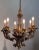 Rococo Mid 20th Century Italian Rococo Style Gilt Wood Chandelier For Sale - Image 3 of 9