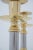 1970s Polished Mixed Metal Candle Holders Candlesticks - a Pair For Sale In West Palm - Image 6 of 7
