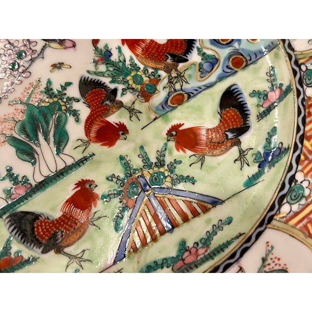 Chinese Beautiful Decorative Plate For Sale - Image 3 of 6