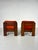 Mid-Century Modern Mid-Century Armchairs in Orange Velvet, Italy, 1970s, Set of 2 For Sale - Image 3 of 6