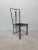 Contemporary Postmodern Sculptural Studio Crafted Steel Dining or Side Chair, 1990s For Sale - Image 3 of 13