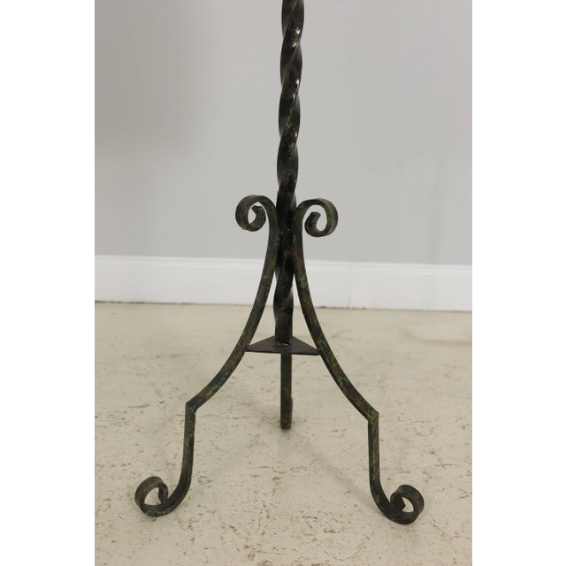 Iron Decorated Standing Screen For Sale - Image 4 of 6