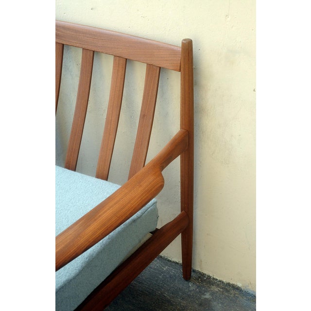 Vintage Two-Seater Sofa in Teak, 1960s For Sale - Image 6 of 11