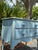 Vintage Lexington Painted Blue Accent Chest / Side Table With Three Drawers For Sale - Image 12 of 12