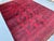 Tribal Red Turkmen Bokhara Hand-Knotted Wool Rug - 7'1" X 9'8" For Sale - Image 3 of 12