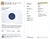 Keith Davis 18k Sapphire Ring, Size 6.5 For Sale - Image 4 of 6