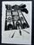 Hansjürg Brunner, Franz Kafka: The Process, 1964, Linocut, in Very Good conditions. Designed 1960 to 1969 This piece is...
