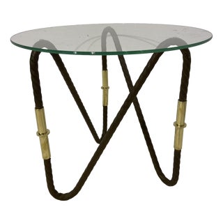 Brass Coffee Table, 1950s For Sale