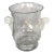 Hand Blown Glass Crystal Ice Bucket For Sale