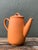 Vintage Original Orange Studio Pottery Coffee Pot For Sale - Image 11 of 12