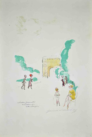 Kees Van Dongen, Edition of 10, 1800s, Etching