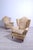 Metal Set of Armchairs in Damask Fabric, 1950s For Sale - Image 7 of 15