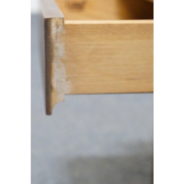 Altavista Lane Walnut MCM Mid Century Modern 22" Accent End Table For Sale In Kansas City - Image 6 of 12