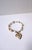Mid 20th Century Charm Bracelet Pearl and Gold Heart, Circa Mid-20th Century For Sale - Image 5 of 14