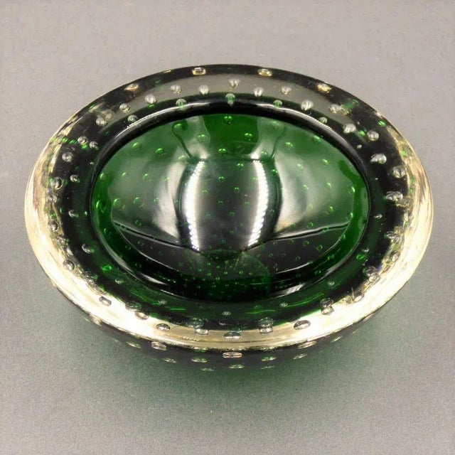 Vintage Ashtray in Murano Glass by Archimede Seguso, 1950s, in Very Good conditions. Designed 1950 to 1959 I have official...