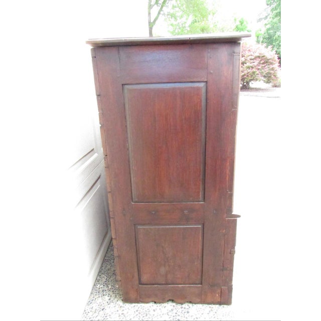 Antique English Oak Mule Chest For Sale - Image 18 of 18