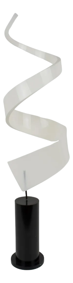 Kinetic Lucite Plexiglass Obelisk Sculpture, circa 1970
