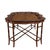 1980s Maitland-Smith Regency Faux Bamboo Base Leather and Wicker Tray Top Coffee Table For Sale In Houston - Image 6 of 18