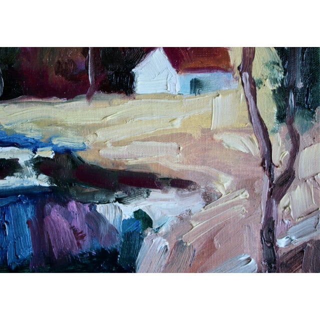 2020s Modern Impressionist Landscape Oil Original Art For Sale - Image 5 of 10