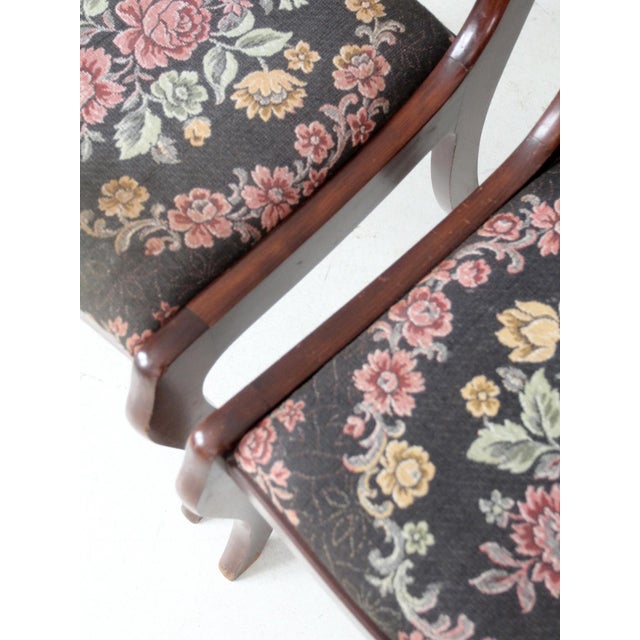 Vintage Tell City Colonial Revival Chairs Pair For Sale - Image 9 of 16