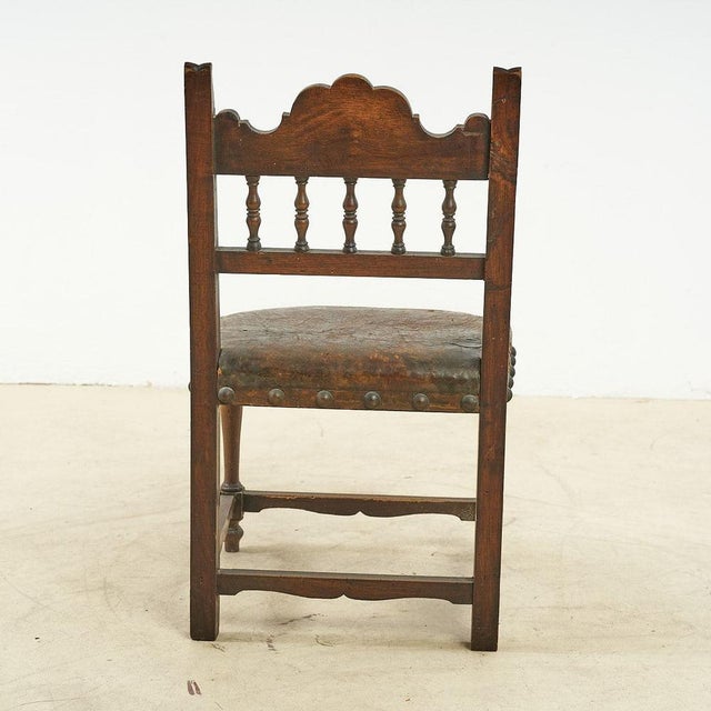 Antique Chair in Wood, 1900s For Sale - Image 6 of 9