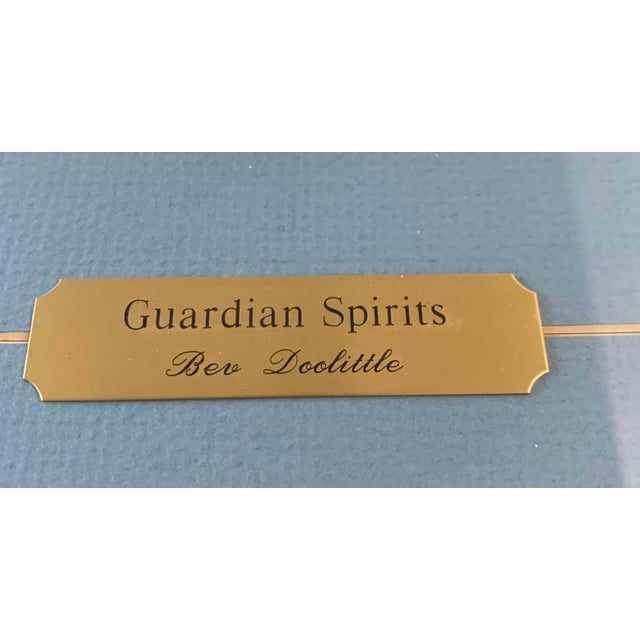 1980s Bev Doolittle “Guardian Spirits” - A Pair in One Frame For Sale - Image 9 of 9