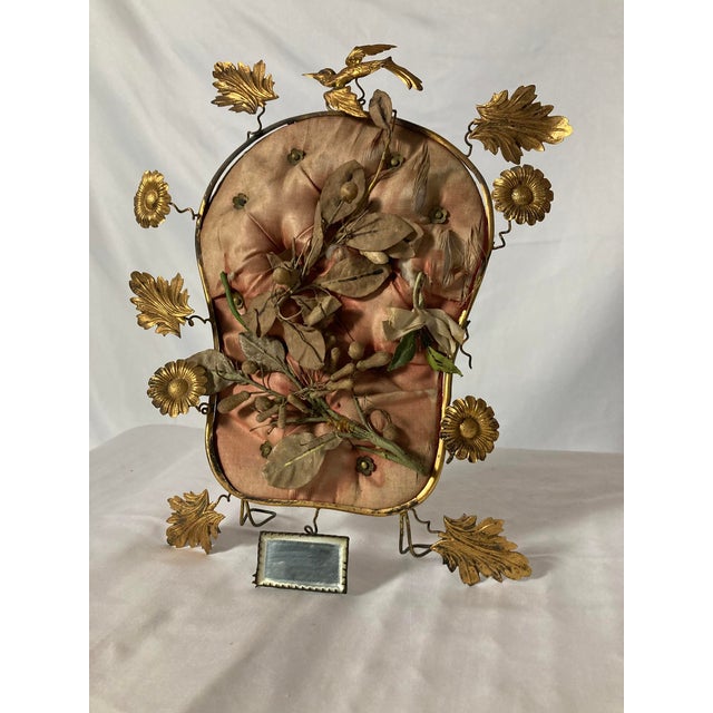 French Antique French Boudoir / Wedding Decorative Stand — 19th Century Gilt Ormolu For Sale - Image 3 of 9