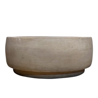 1950s John Follis Tire Planter Pot for Architectural Pottery Calif For Sale