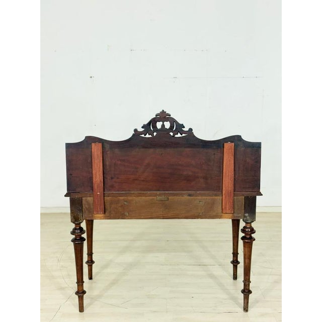 Antique Gründerzeit Desk, 1880 For Sale - Image 9 of 10