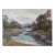 Mid 20th Century Impressionist River Landscape Painting For Sale