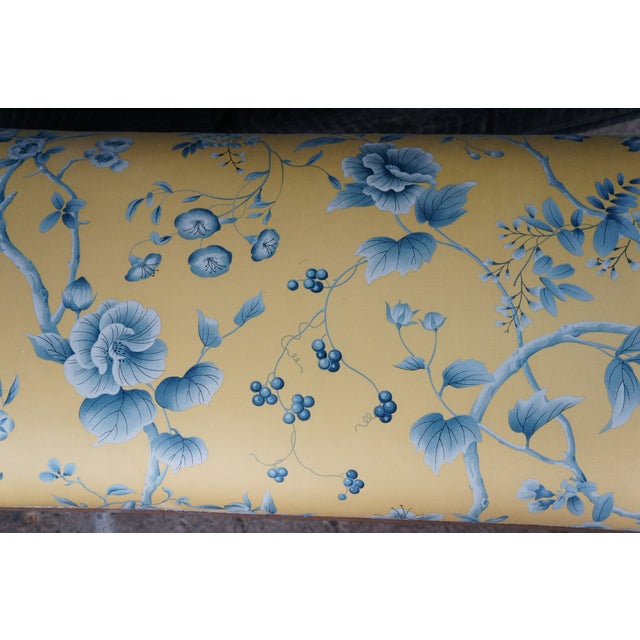 Vintage Minton Spidell French Provincial Style Walnut Window Bench & Pillows For Sale - Image 12 of 18